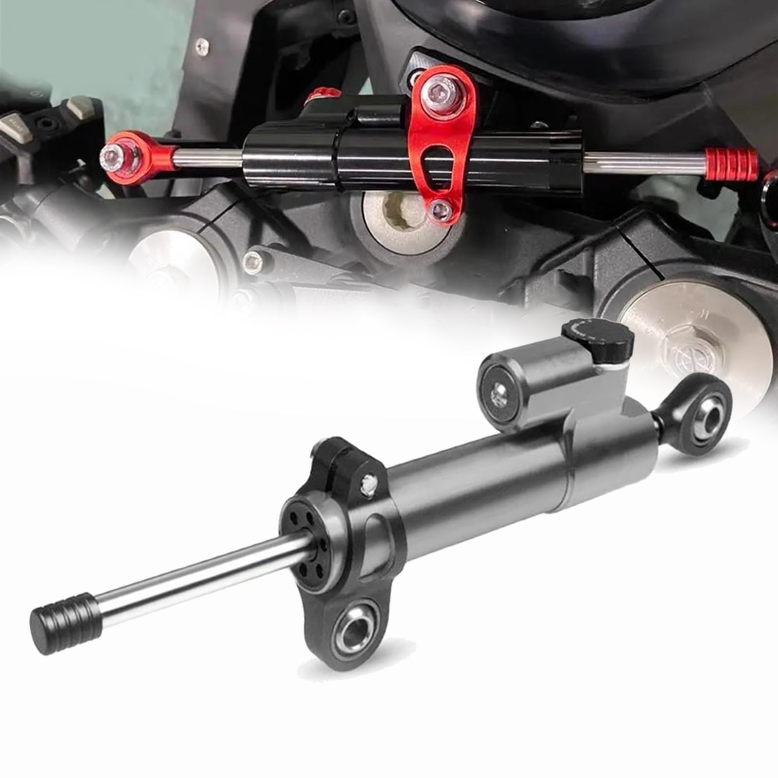 Motorcycle CNC Adjustable Steering Damper Mounting Bracket for Yamaha ATV UTV Raptor YFM660 YFM700 700R 350