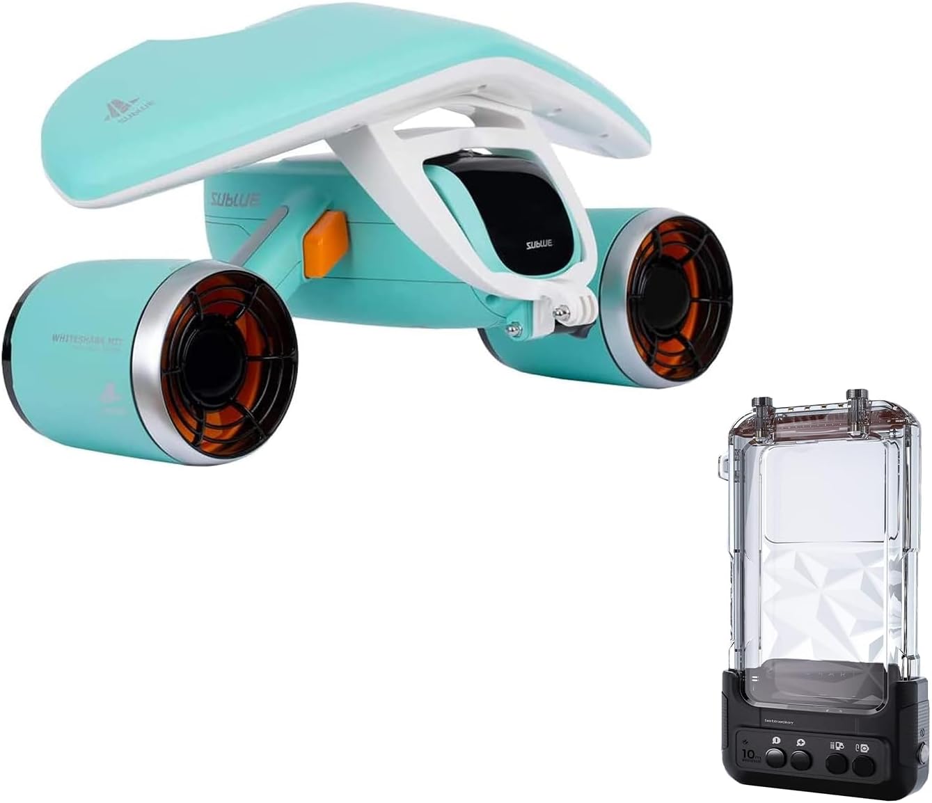 Sublue Mix Underwater Scooter, Dual-Motor Water Scooter for Adults, 131ft Waterproof, 30 Min Battery, Action Camera Mount, for Pool, Diving, Snorkeling