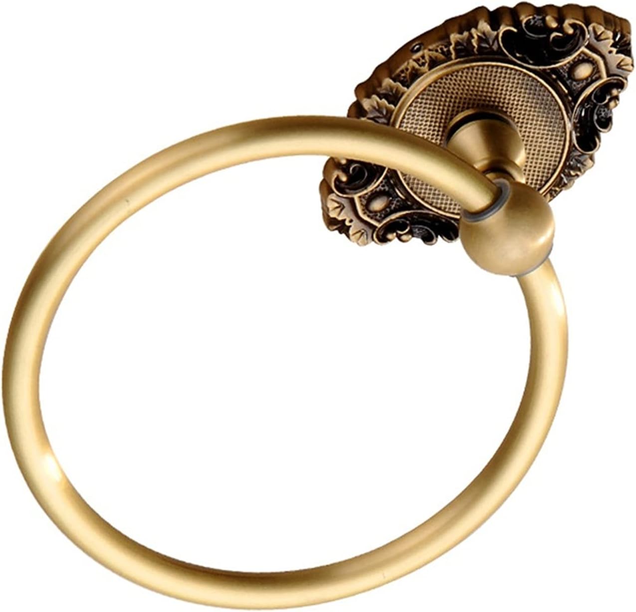 Towel Ring Antique Towel Rack Design Ring Wall Mounted for Bath, Kitchen, Hotel