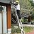 UWYTGF 20ft 16.5ft 12.5ft 10.5ft 9.5FT Telescoping Ladder,Aluminum Extension Telescopic Ladders for Rooftop Loft RV Attic Outdoor Indoor Use,Load 150kg Li,5m/16.4ft