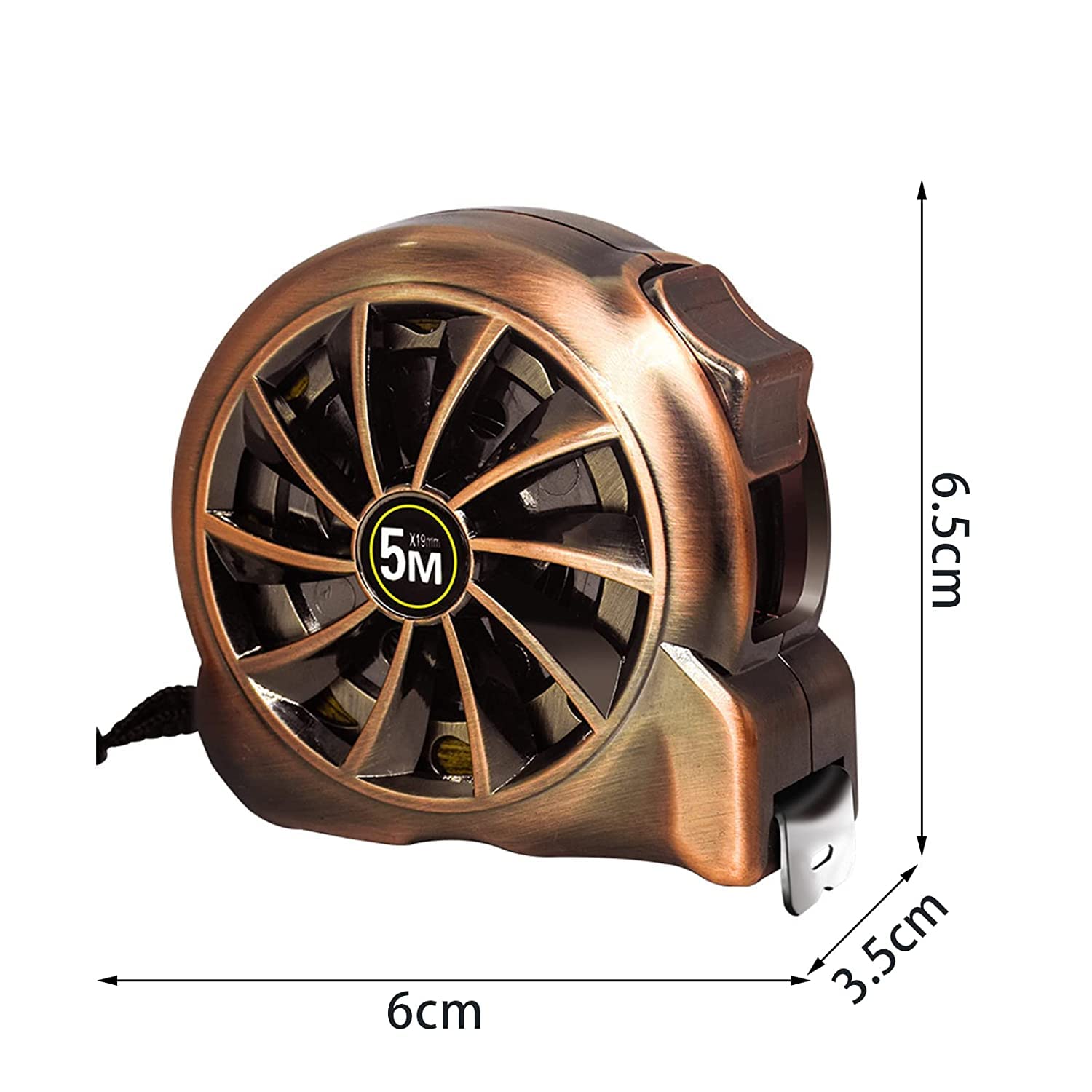Tape Measure,5M Retractable Hollow Tape Measure,Industrial Grade Waterproof Rust Proof Corrosion - View #11