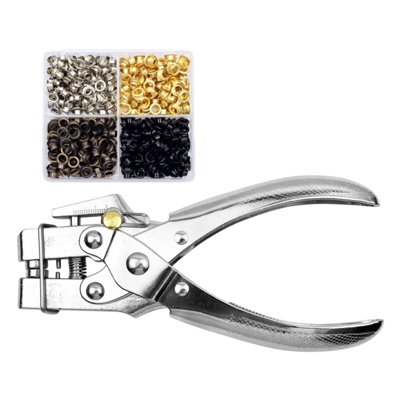 Xjdzineq Portable Leather Hole Punches Tool Professional Metal Build Adjustable Size for Crafting Workshops and Projects Craft Hole Puncher