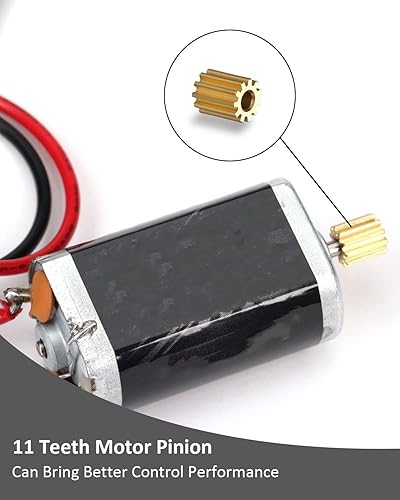 Miniatura 5 de Ajuste mejorado para Traxxas 118 TRX4M Caja de engranajes de transmisión de acero para RC Car Crawler Parts Reemplazar #9776R