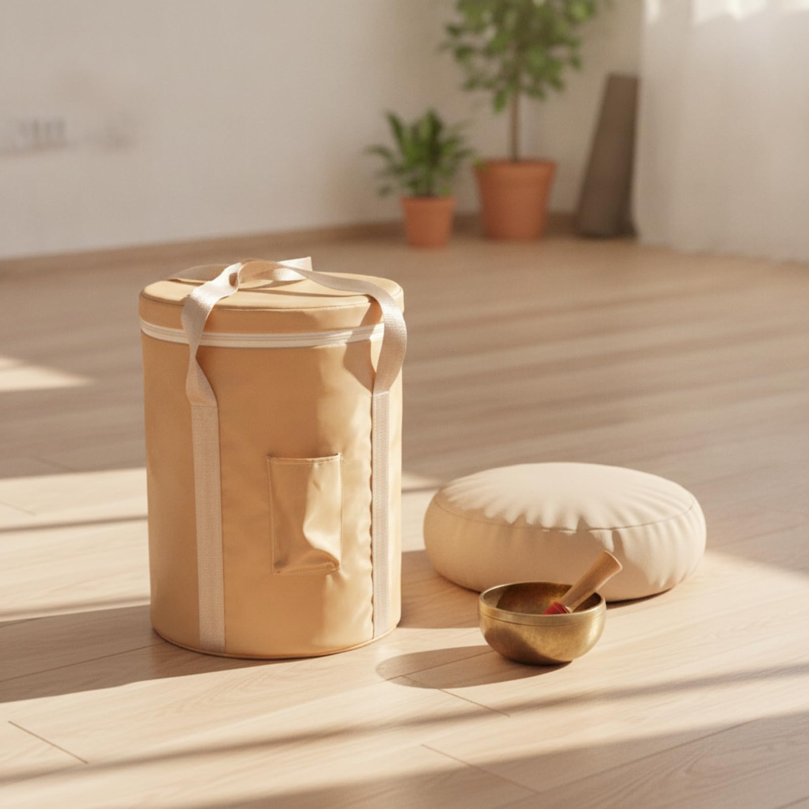 Harilla Bolsa con Asa Acolchada, Rosa, 10 Pulg.