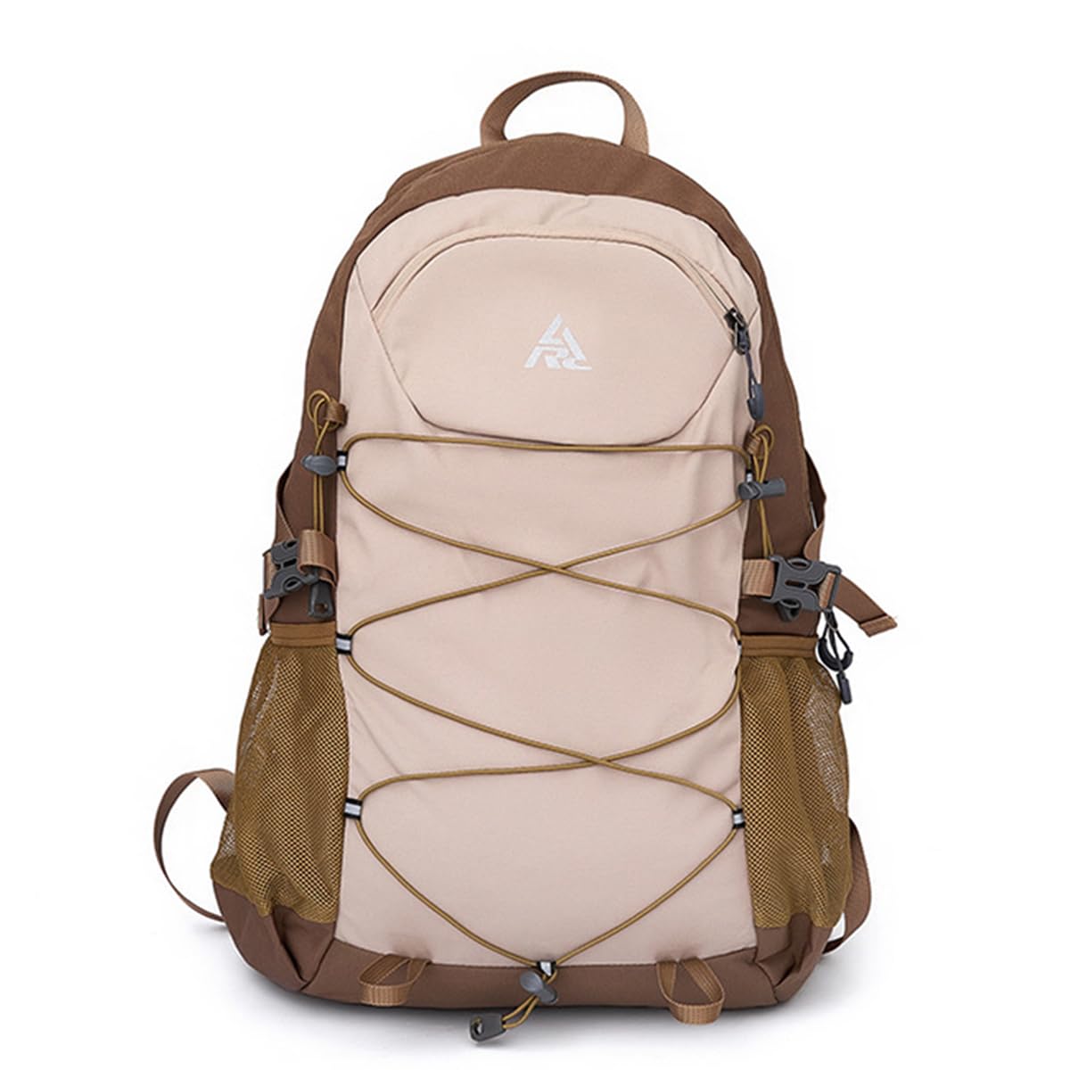 AUXDIQ Hiking Backpack 35L Lightweight Camping Backpack Travel Daypack for Men and Women (Khaki)