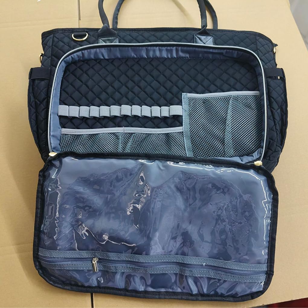 IOIUSKKU Bolso de trabajo de moda para profesor, grande, para portátil, con múltiples bolsillos, aislante, interior para mujer (cm)