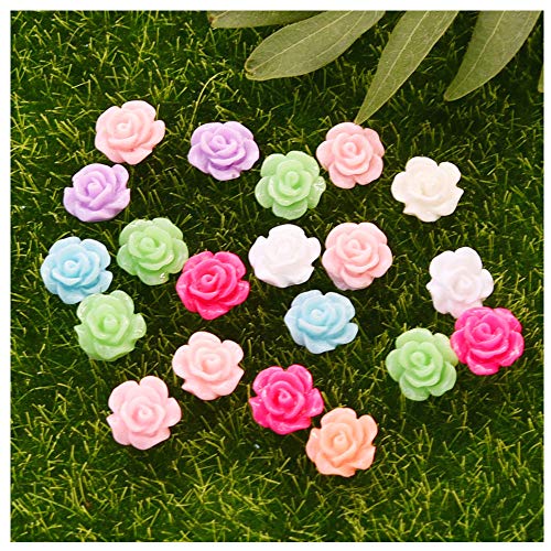 Tophappy 100Pcs Miniature Fairy Garden Ornaments Kit Set, Ladybugs,Mushrooms, Flowers With Tools For Diy Fairy Garden Décor #TOP3