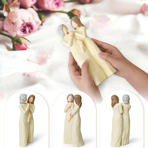 Mom Birthday Gifts from Daughter, Mother Gift for Mother's Day | Christmas of the Bride Gifts Expresses Caring Relationship Between Adult Mother Daughter Characters