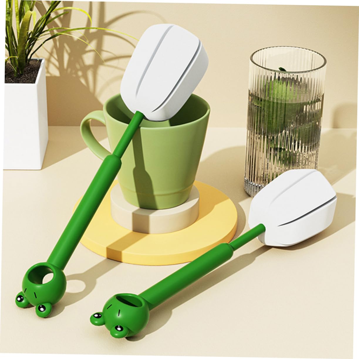 5 set Set Di Spazzole Per La Pulizia Di Tazze Biberon Spugne Per La Pulizia Di Tazze Biberon E Latte Spazzola Per La Pulizia Di Bottiglie D'Acqua Spazzola Per 2 pezzi * 5