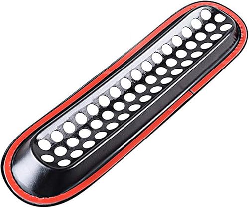 Miniatura 7 de Kit de inserciones de rejilla frontal de malla frontal 7PCS Rejilla protectora para Wrangler JKJKU 2007-2015 (plata)