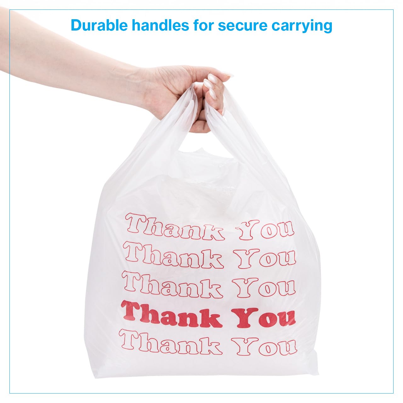 コメント者9/7(10袋分) Amazon.co.jp: Thank Youビニール袋 1000枚パック 11 1/2インチ