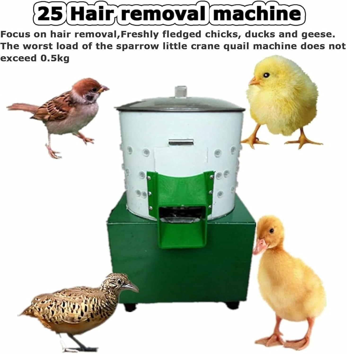 Macchina Automatica Per La Spennatura Dei Polli, Attrezzatura Per La Spennatura Del Pollame, 32*34*50 Cm, Macchina Per La Spennatura Del Pollame In Acciaio Inossidabile (adatta Per Piccoli Uccelli