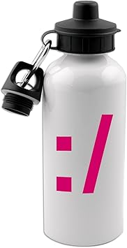 Amazon ストレート面絵文字顔文字記号 Ozホワイトアルミニウム水ボトル Decal Serpent トロフィー メダル