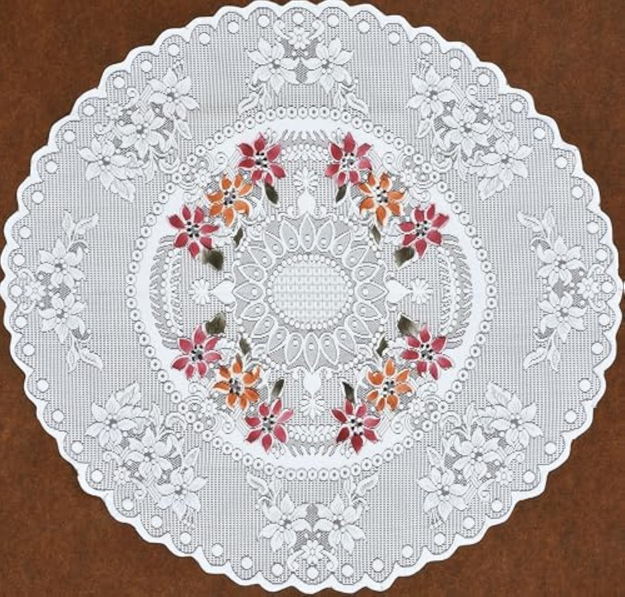 Premium 40 Inch Poly Cotton 2 Seater Round Table Cover