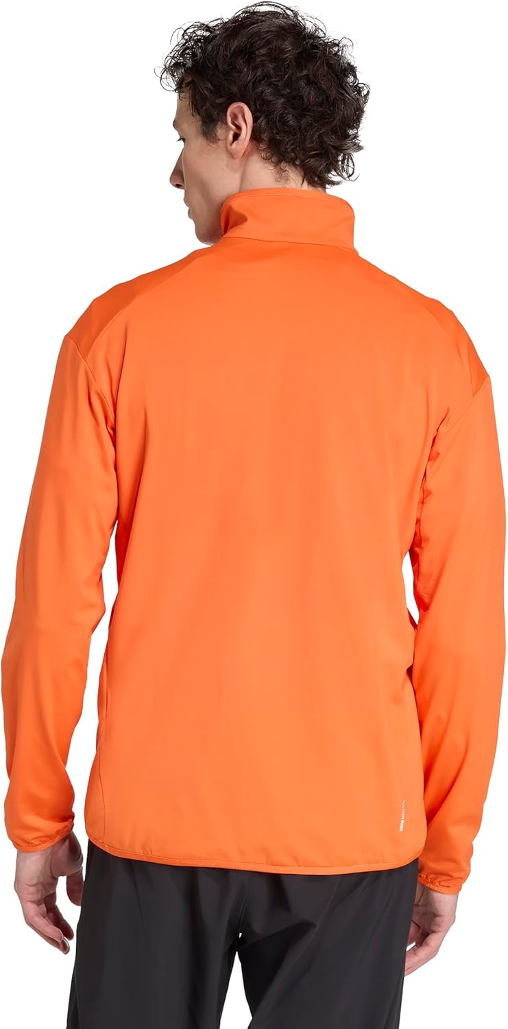 adidas mens Terrex Multi Climawarm Half-zip Tech Fleece Hiking Sweatshirt - Image 2