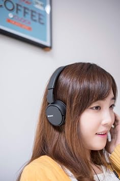 Sony Extra Bass Smartphone Headset with Mic (Black) Headphone (MDRZX110AP)