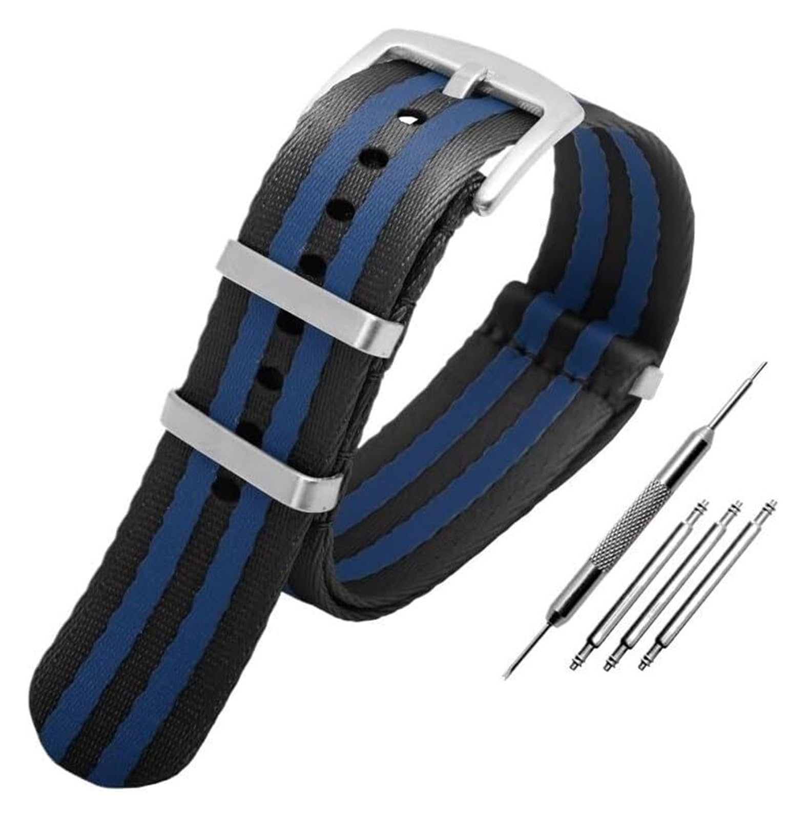 Remplacement du bracelet de la montre intelligente Bracelet de montre en toile de Nylon bracelet universel bracelet doux et respirant 20mm 22mm bracelet de montre de remplacement bracelet de montre en