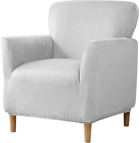 Elehealthy Fundas elásticas para sillas de banquete, fundas de terciopelo de lujo para sillón, fundas para sofá, fundas antideslizantes para muebles