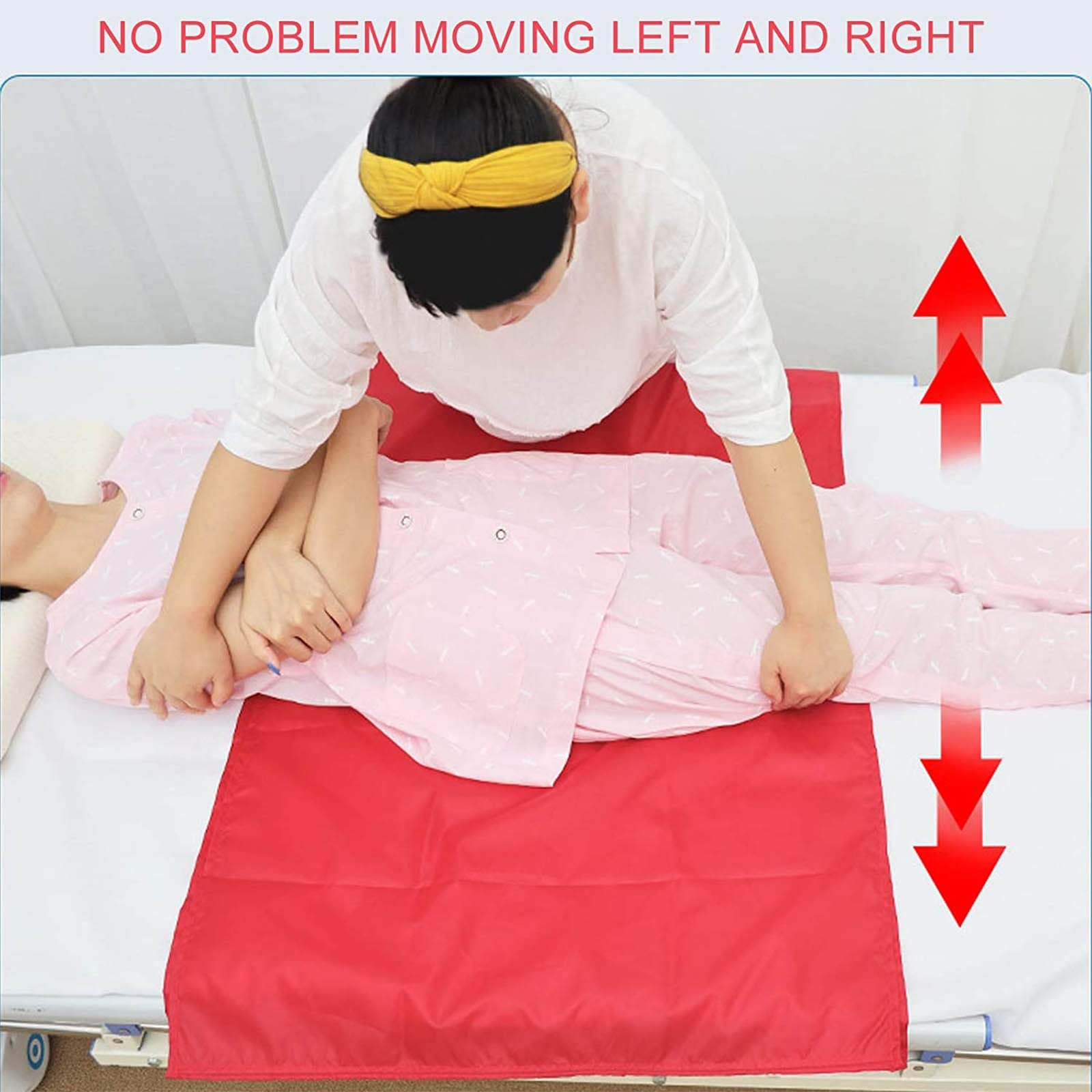 Cuscino di posizionamento per il letto, Lenzuolo per il paziente, Tavole di trasferimento per letto multiuso, Cuscino di posizionamento per l'assistenza domiciliare, Cuscino per il fondo