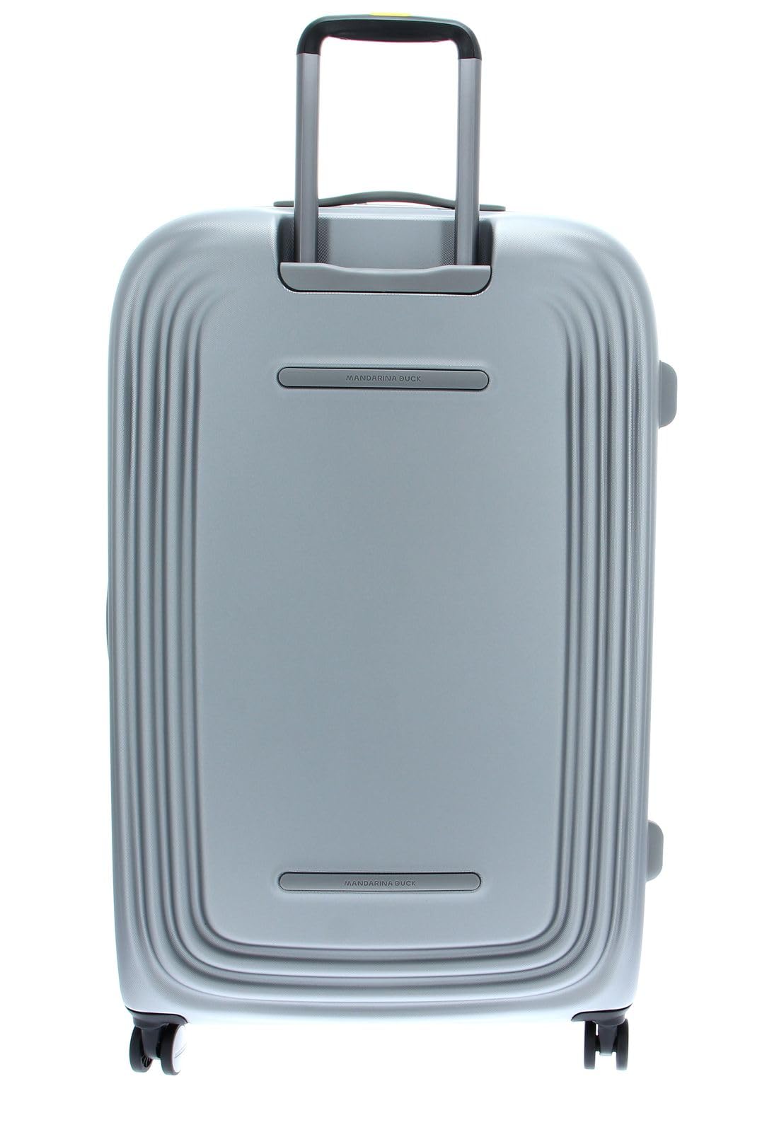 Mandarina Duck Unisex Logoduck + walizka na kółkach Xl Exp P10szv35, Silver, 52x82x34/37(LxHxW), Walizka i walizka na kółkach