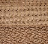 Tejido de Papel Rafia 100% Celulosa, Varios diseños, 60cm de Ancho, 420gr/mt2, para Bolsos, Sombreros, Cestas y Accesorios Artesanales. 1 metro (Natural)