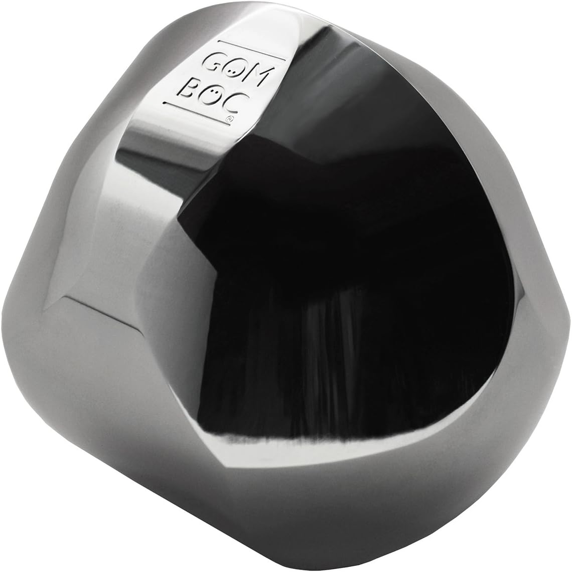 Polished Aluminium Gomboc (Gömböc), a Unique Mathematical Innovation, self-righting Shape, Science Novelty, Elegant Home Decoration and Business Gift