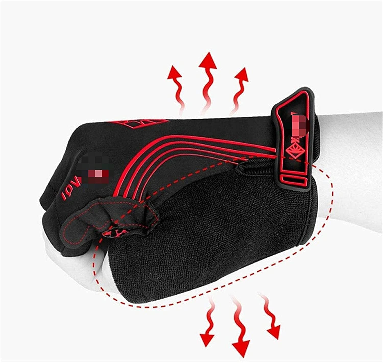 Fahrradhandschuhe, Halbfinger-Handschuhe, Fahrradhandschuhe, Sporthandschuhe, Gewichtheberhandschuhe, Trainingshandschuhe für Herren und Damen, Fitness-Handschuhe mit voller Handfläche