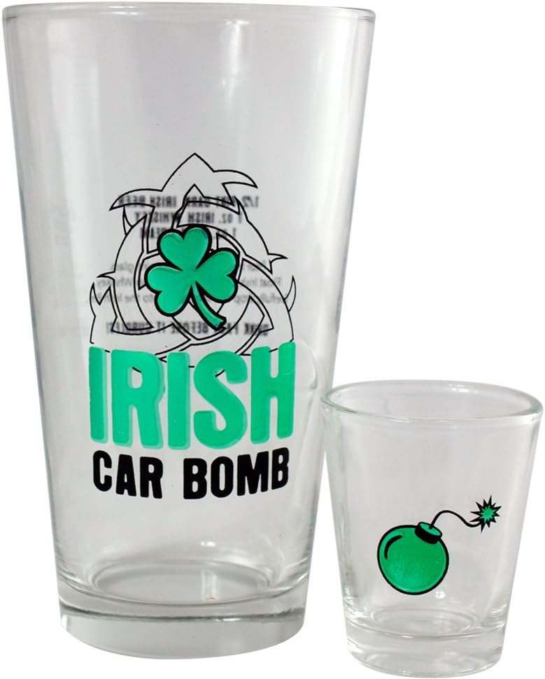TMD Holdings Irish Car Bomb Set, Clear