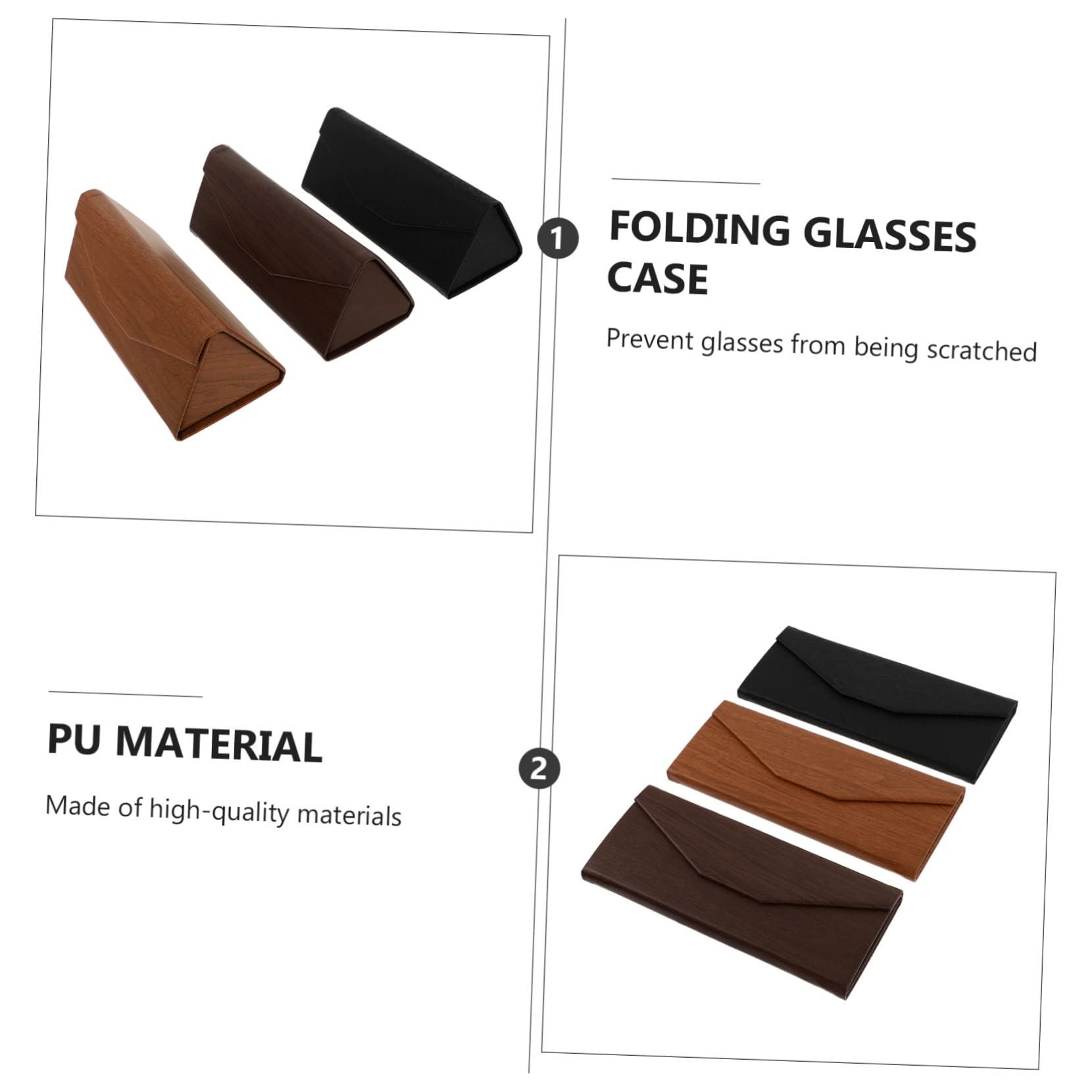Brillenetui Trendige Sonnenbrille Anzeige Vitrine Gestell Mehrere Sonnenbrillen-organizer Brillenständer Brillenbehälter Brillenhalter Pu