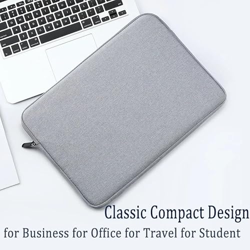 MQVQAUBST Tablet Bag Suitable For Samsung Galaxy Tab S10 Ultra 14.6inch Waterproof Canvas Sleeve Zip Pouch Anti-Drop Carry Case(Black) - Image 5