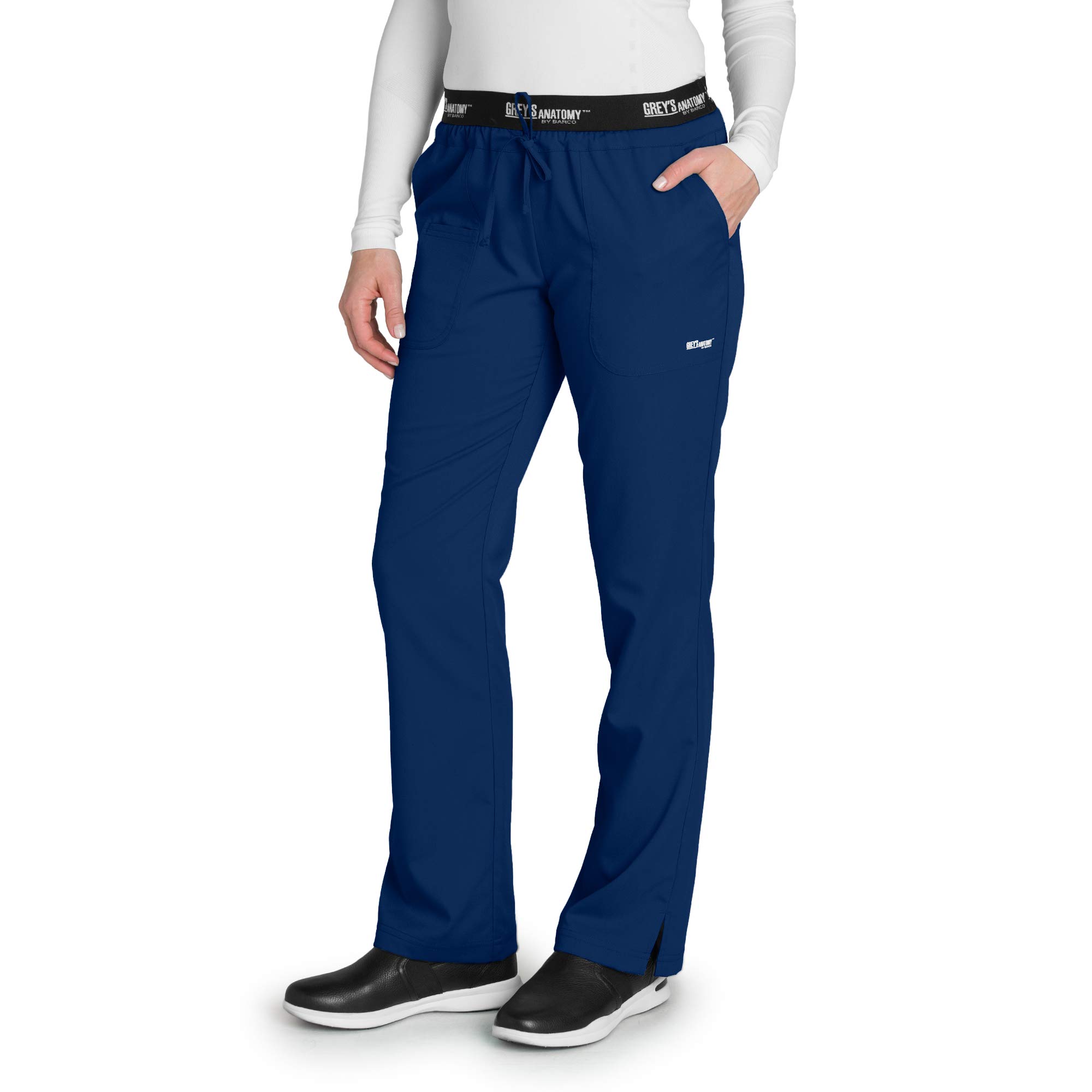 Grey's Anatomy Active 4275 Drawstring Scrub Pant Indigo XL Petite