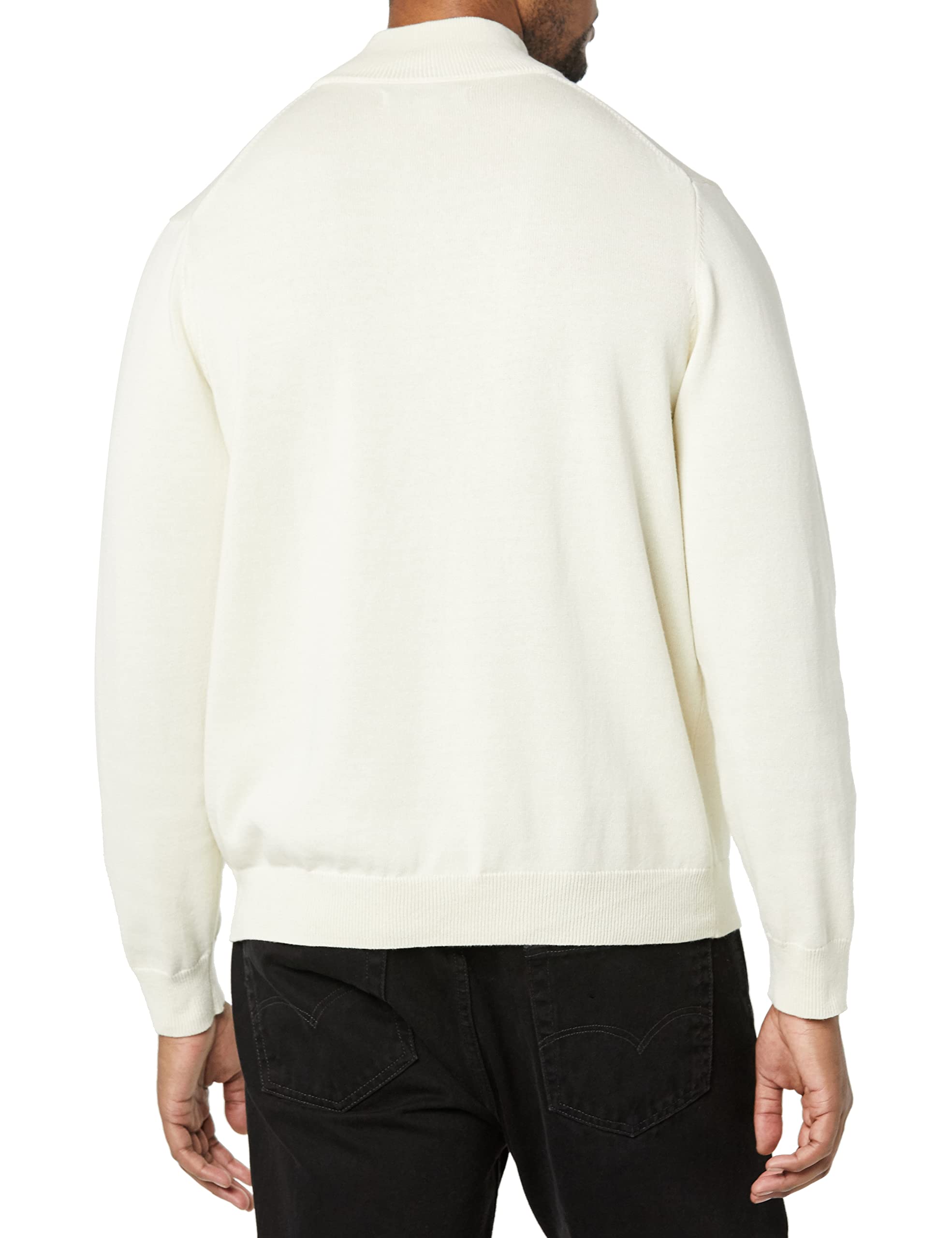 Amazon Essentials Homme Pull à Fermeture Éclair 3/4 100% Coton