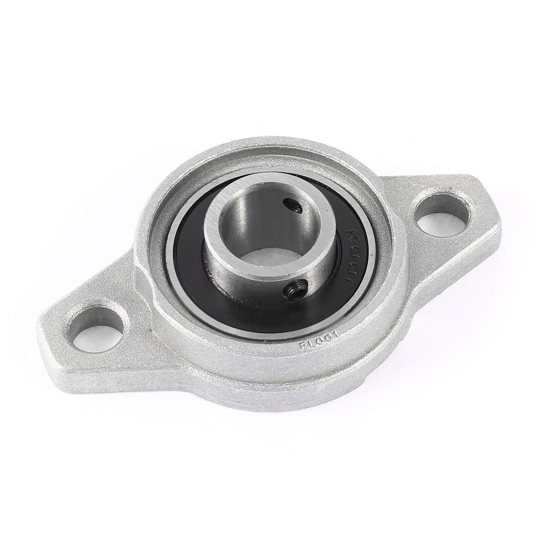 Bearing, Stainless Steel Pillow Block 12mm x 17mm 15mm Flange Ball Bearing Wear Resistance