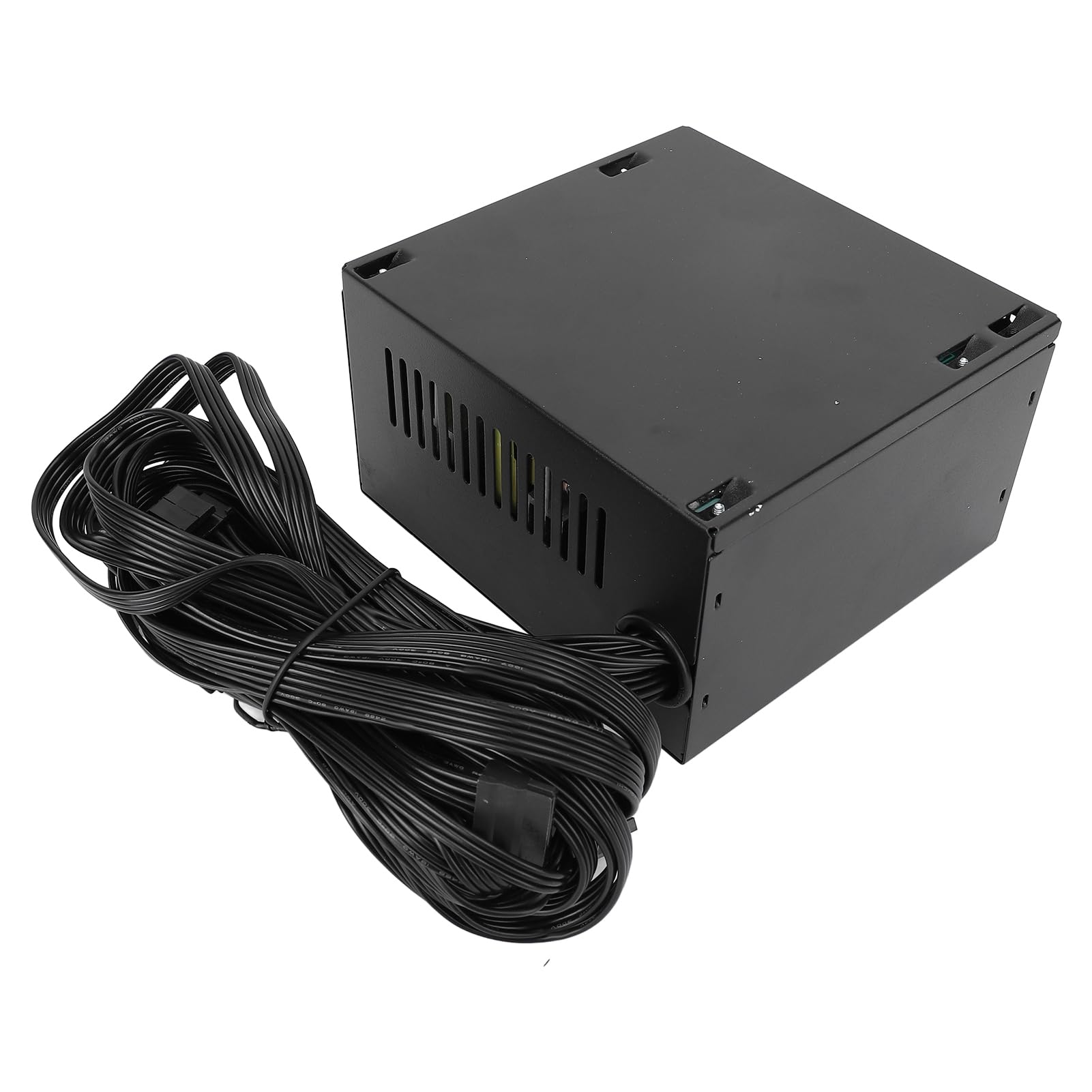 Sxhlseller Alimentatore ATX da 500 W con Controllo della Temperatura e Protezioni Multiple, Alimentatore per PC Desktop Ad Alta Efficienza per Piattaforme di Gioco e Double Core