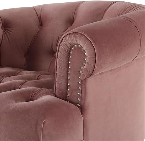 Miniatura 19 de MAKLAINE Silla de acento de madera dura Mid-Century en Borgoña Burgundy,Ash Rose,https://www.amazon.com/dp/undefined