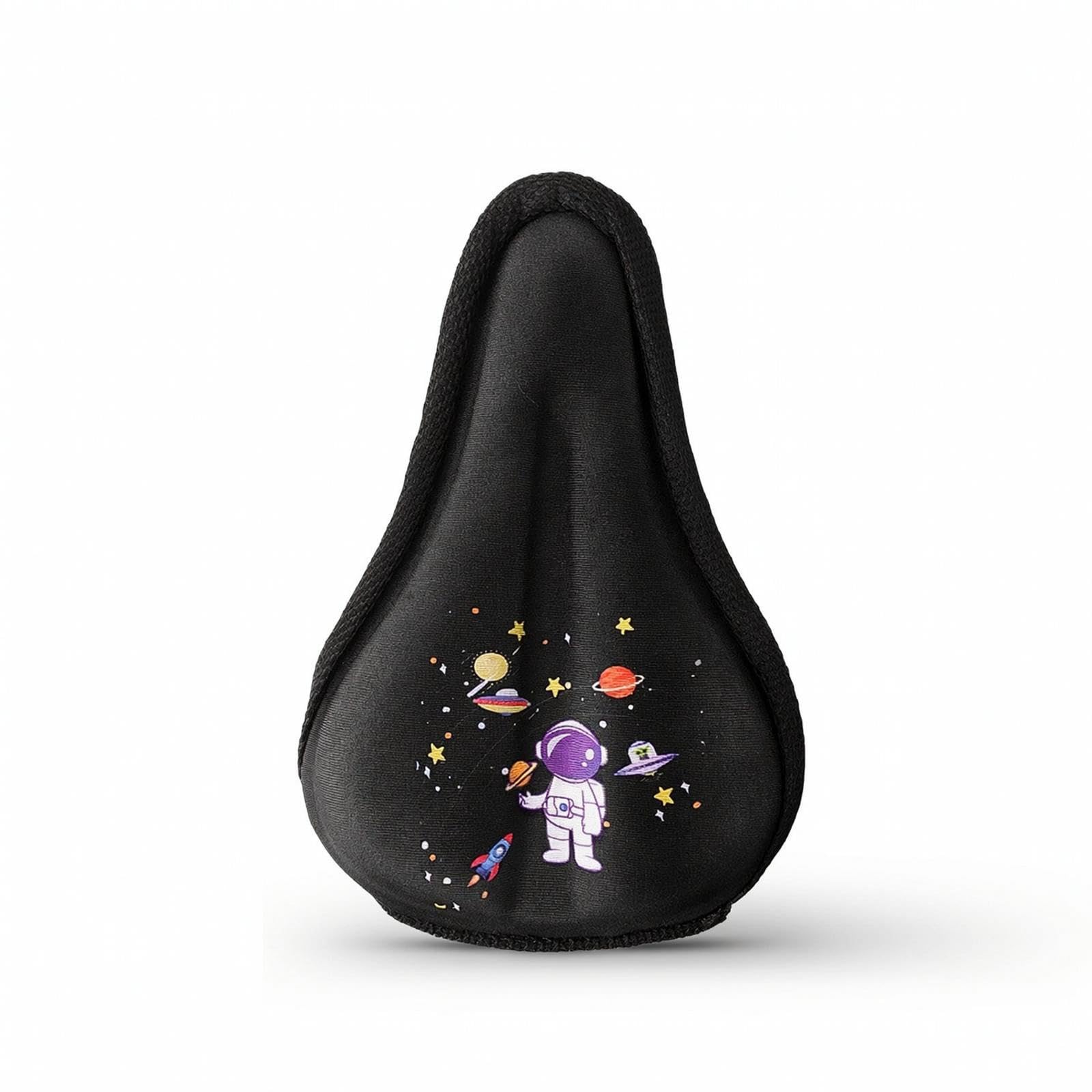 Cycle Saddle Cover with Rain Cover Memory Foam for Kids, Young Children, Balance Bikes, School Runs, Outside-Play Black S-image-47