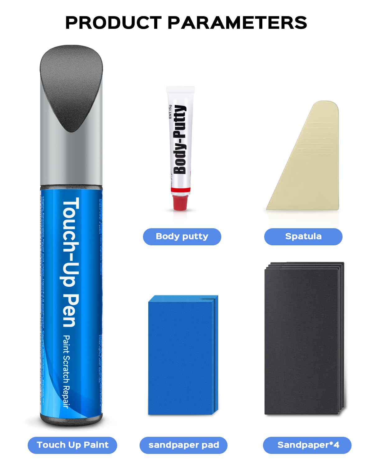 PSA9 AR 50枚　① Amazon.com: 1H9 Nebula Gray Pearl Touch Up Paint Kit for