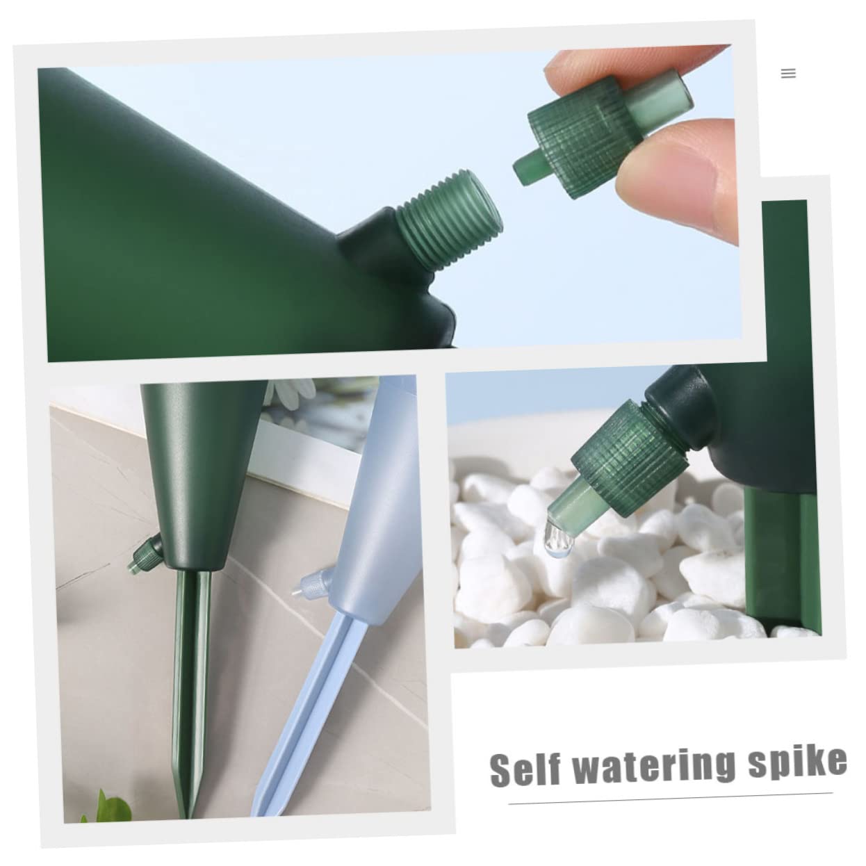 4pezzi Dispositivi di Irrigazione Automatica per Piante di Punte Autoirriganti per Vasi Regolabili e Facili da Usare per Piante da e Giardino
