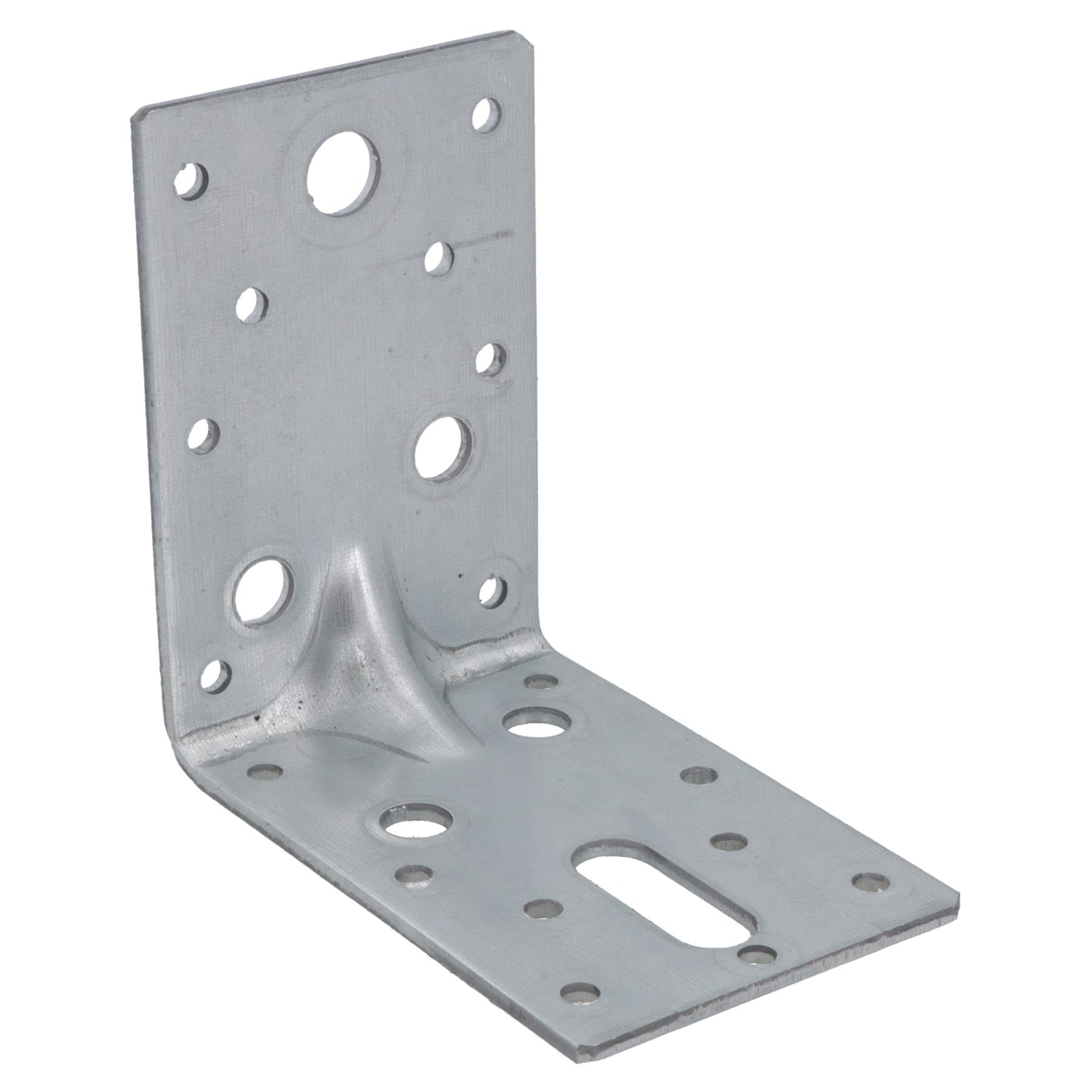 Ab Tools Silver Abl Angle Bracket Corner Fastener Reinforcing Plate 90Mm X 90Mm X 60Mm 1Pc