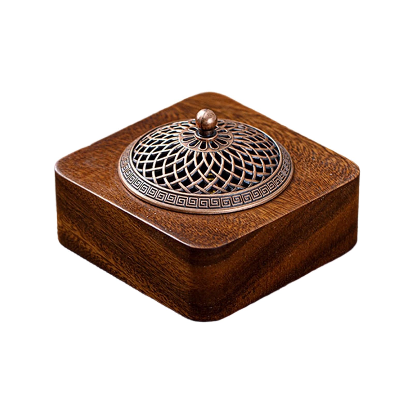Jazuaiao A Wood Zenism‌ Censer‌ Chinese Species Ceremony Decors Imaginative Home Rt Piece