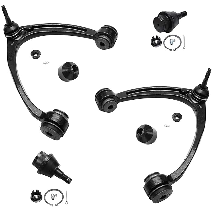 Buy Detroit Axle Both (4pc) Front Upper Control Arms & Lower Ball