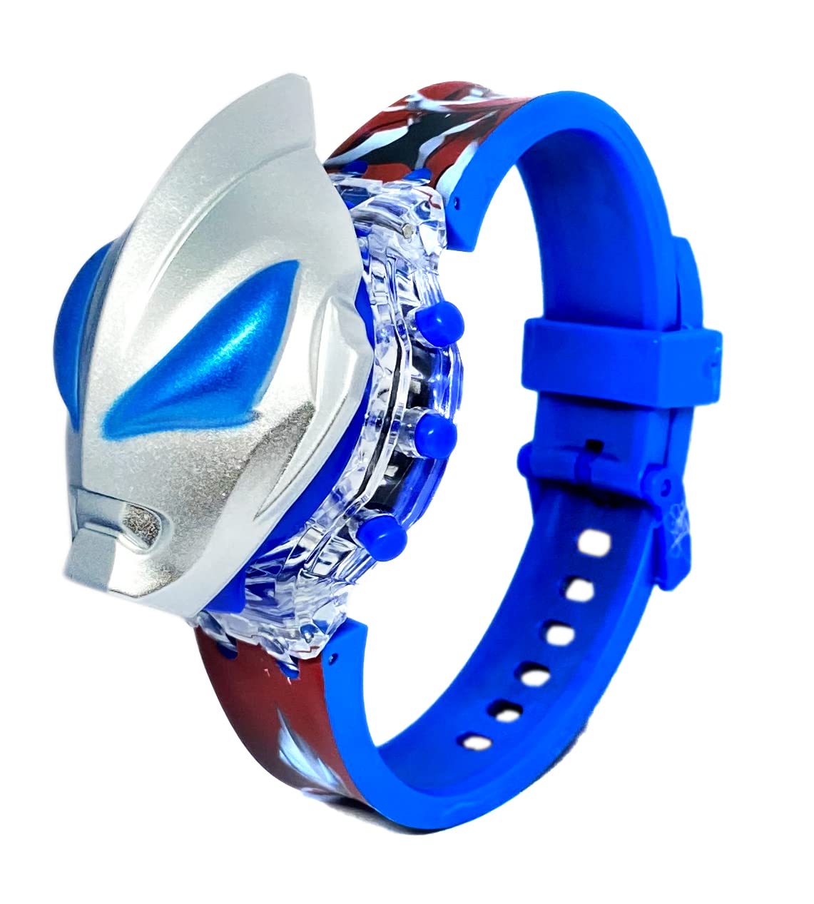 Lionmati Watch for Boys and Girl Ultraman Kids Light Glowing Watch with Music Tune and Face Cover Multicolor Led Digital Light Kid Watch (3-9 Year Red (B0BNC8LD3J) Amazon Price History, Amazon Price Tracker