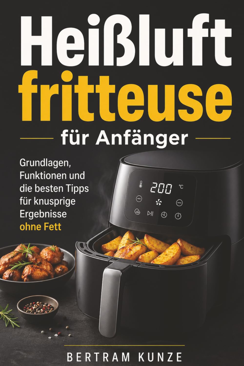 Heißluftfritteuse für Anfänger: Grundlagen, Funktionen und die besten Tipps für knusprige Ergebnisse ohne Fett
