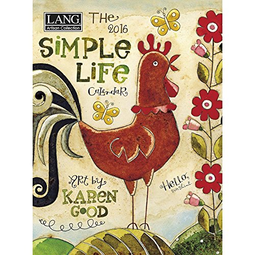 Lang Simple Life 2016 Monthly Pocket Planner by Karen H. Good, January 2016 to January 2017, 4.25 x 6.5 Inches (1003166)