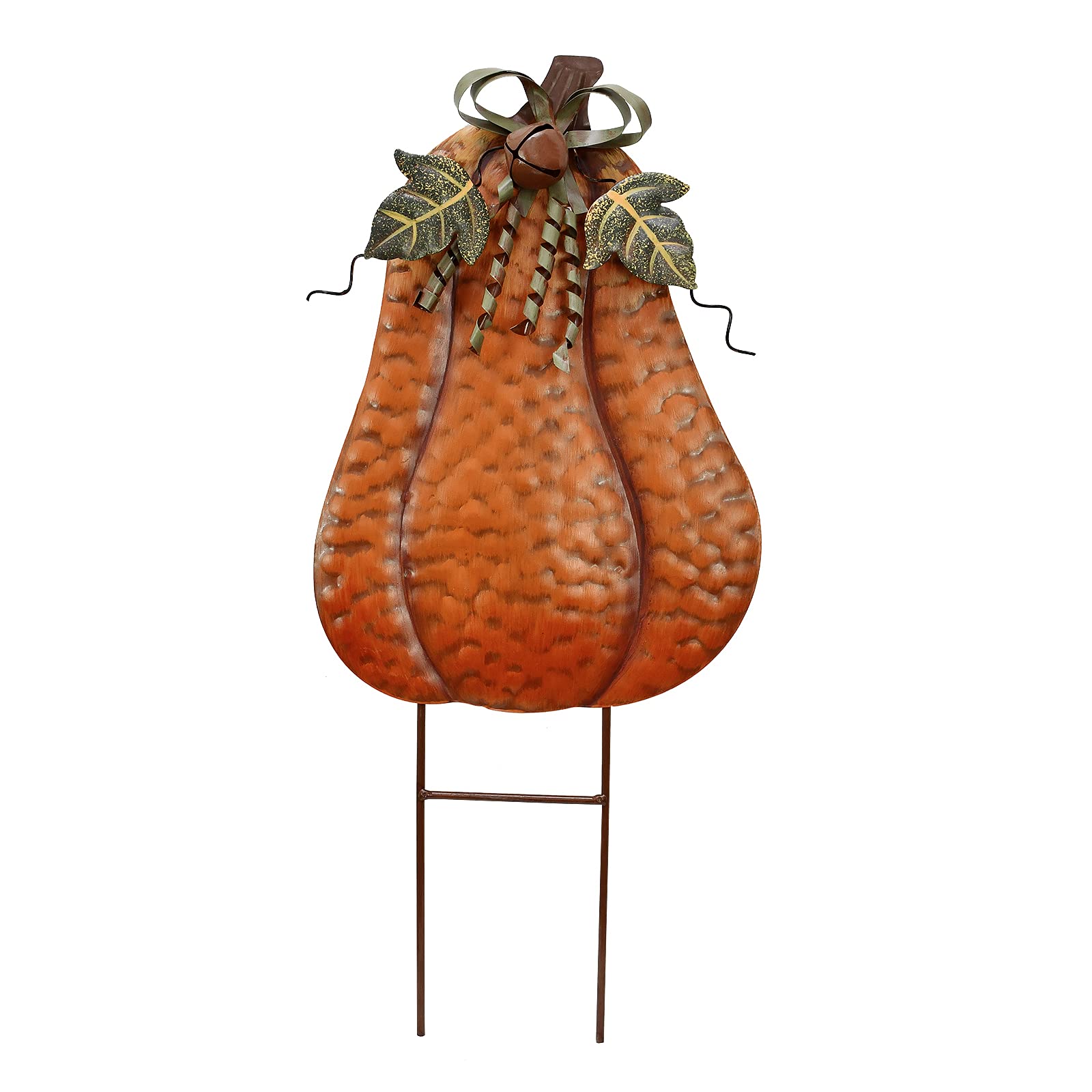 Metal Pumpkin Garden Stake by Aecipl