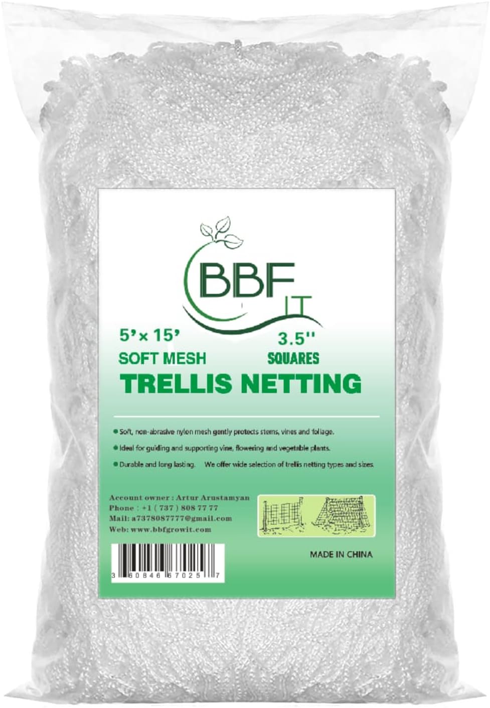 BBF IT Plant Trellis Netting