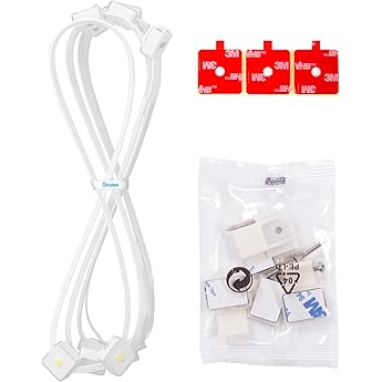 Govee Permanent Outdoor Lights Bundle 16.4ft Extension Light with Strip Clip and VHB Glue