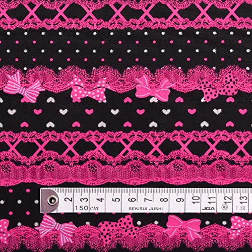 COLORFUL TEXTILE MARKET ���{���ƃ��[�X�͗l�Ńv���e�Bcute(�u���b�N)�I�b�N�X���n 110cmx200cm D0051320