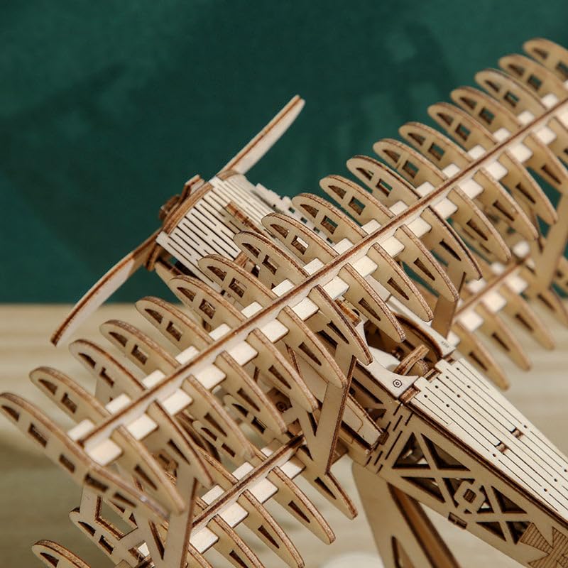 Miniatura 3 de Rompecabezas de madera 3D. Fácil y divertido de construir. Gran regalo para entusiastas de las artes y las manualidades. Tamaño de los productos es