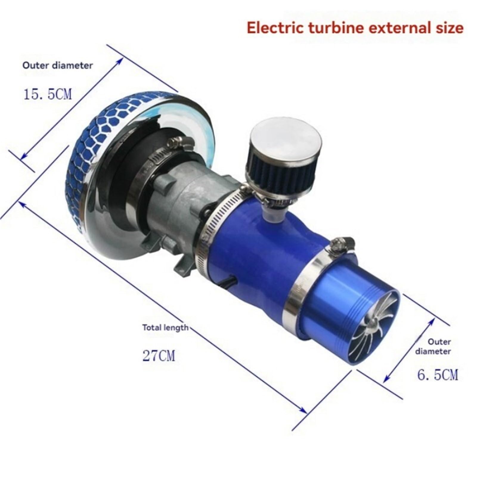 Turbocompresor Turbocompresor Turbina Automóvil Piezas de admisión general Elevador potencia Actuador del turbo